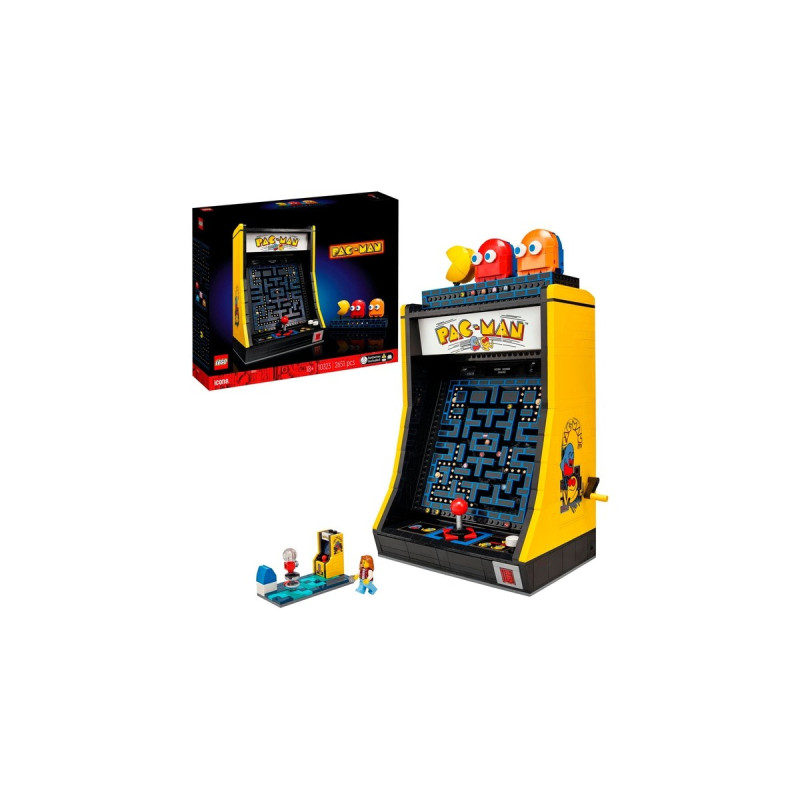 LEGO 10323 Icons PAC-MAN Spielautomat, Konstruktionsspielzeug