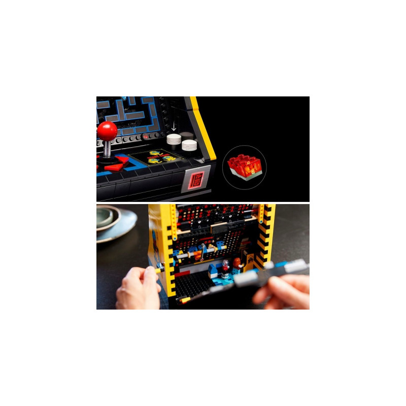 LEGO 10323 Icons PAC-MAN Spielautomat, Konstruktionsspielzeug