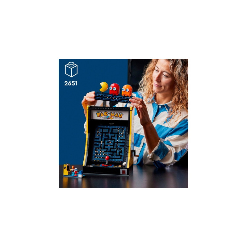 LEGO 10323 Icons PAC-MAN Spielautomat, Konstruktionsspielzeug