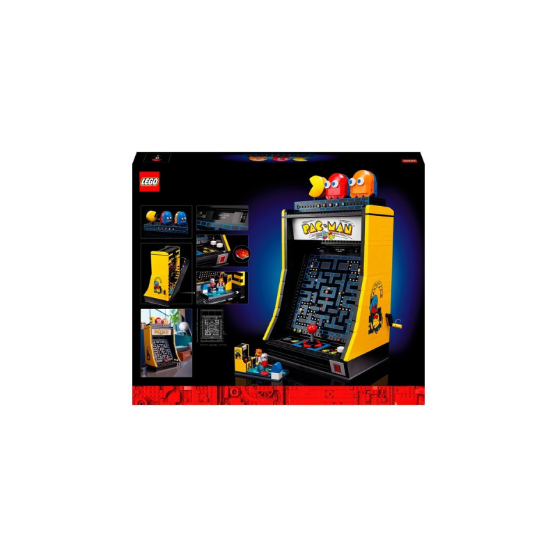 LEGO 10323 Icons PAC-MAN Spielautomat, Konstruktionsspielzeug