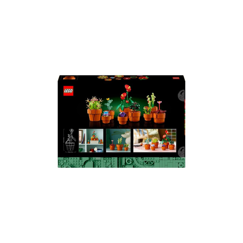 LEGO 10329 Icons Mini Pflanzen, Konstruktionsspielzeug