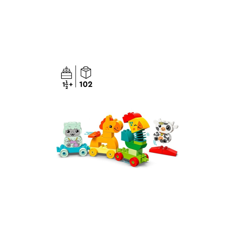 LEGO 10412 DUPLO Tierzug, Konstruktionsspielzeug