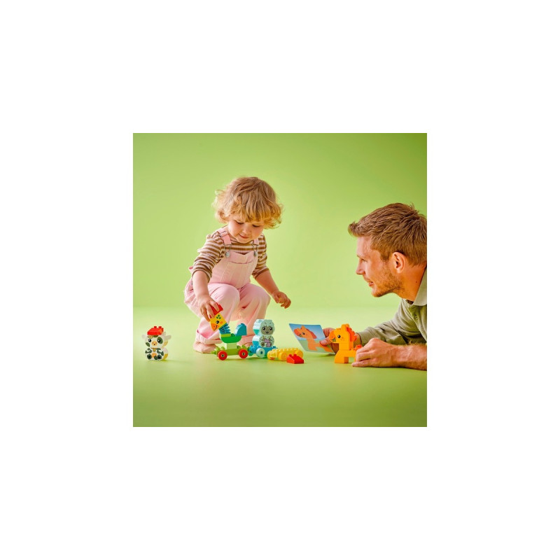 LEGO 10412 DUPLO Tierzug, Konstruktionsspielzeug