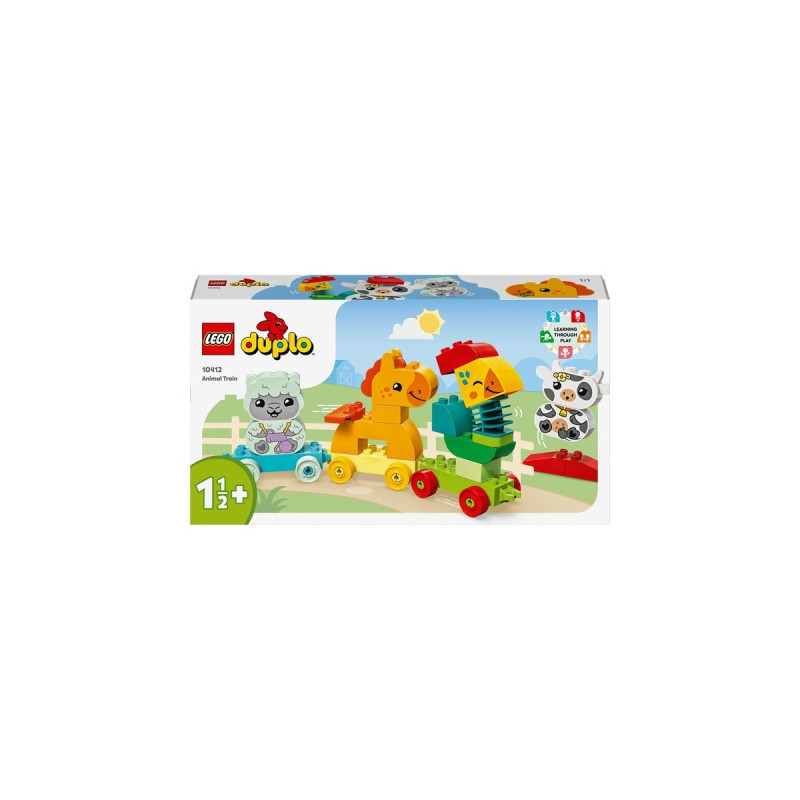 LEGO 10412 DUPLO Tierzug, Konstruktionsspielzeug