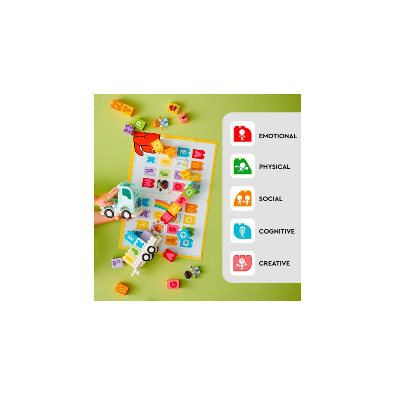 LEGO 10421 DUPLO ABC-Lastwagen, Konstruktionsspielzeug