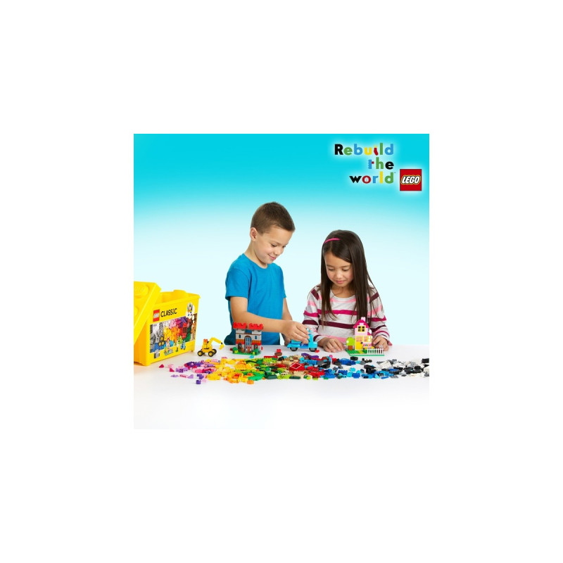LEGO 10698 Classic Große Bausteine-Box, Konstruktionsspielzeug
