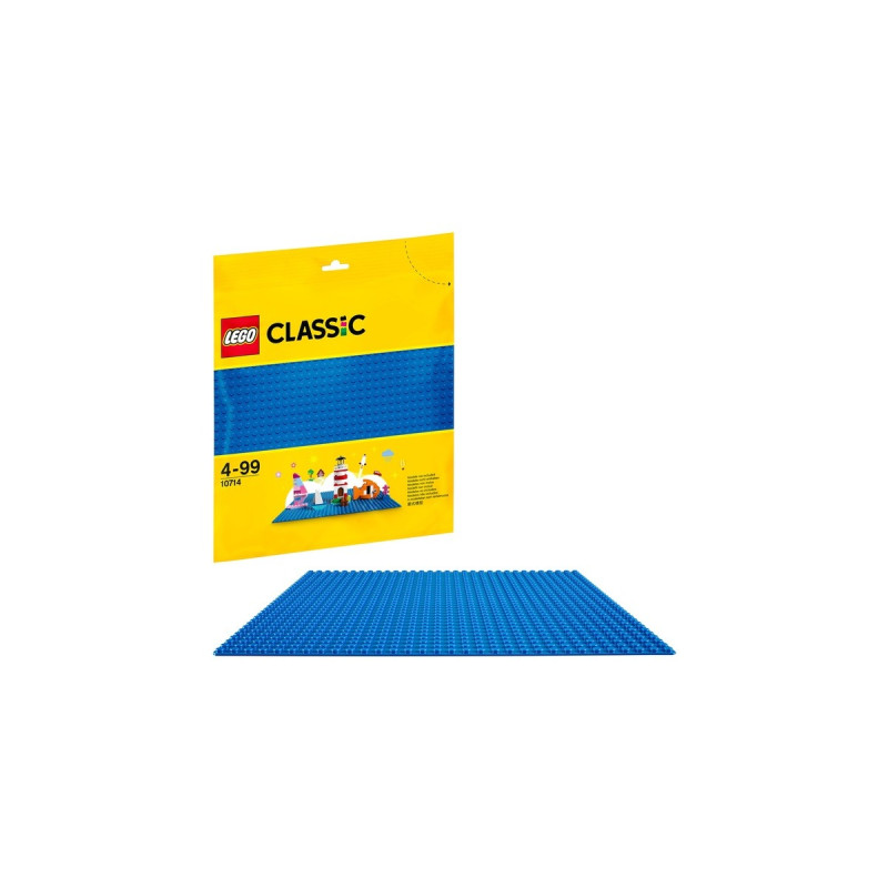 LEGO 10714 Classic Blaue Bauplatte, Konstruktionsspielzeug