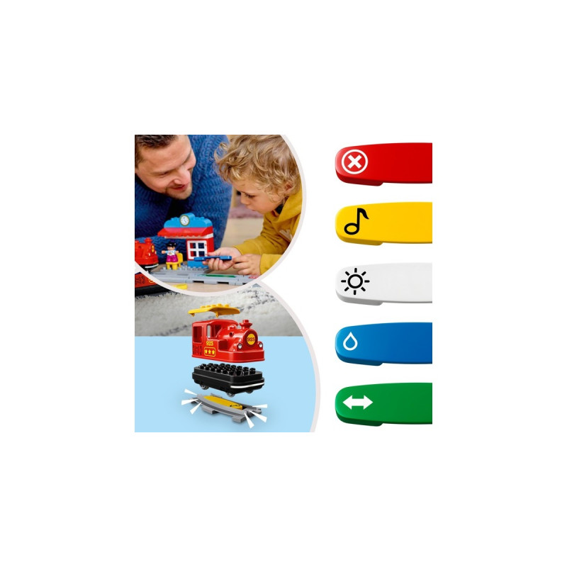 LEGO 10874 DUPLO Dampfeisenbahn, Konstruktionsspielzeug