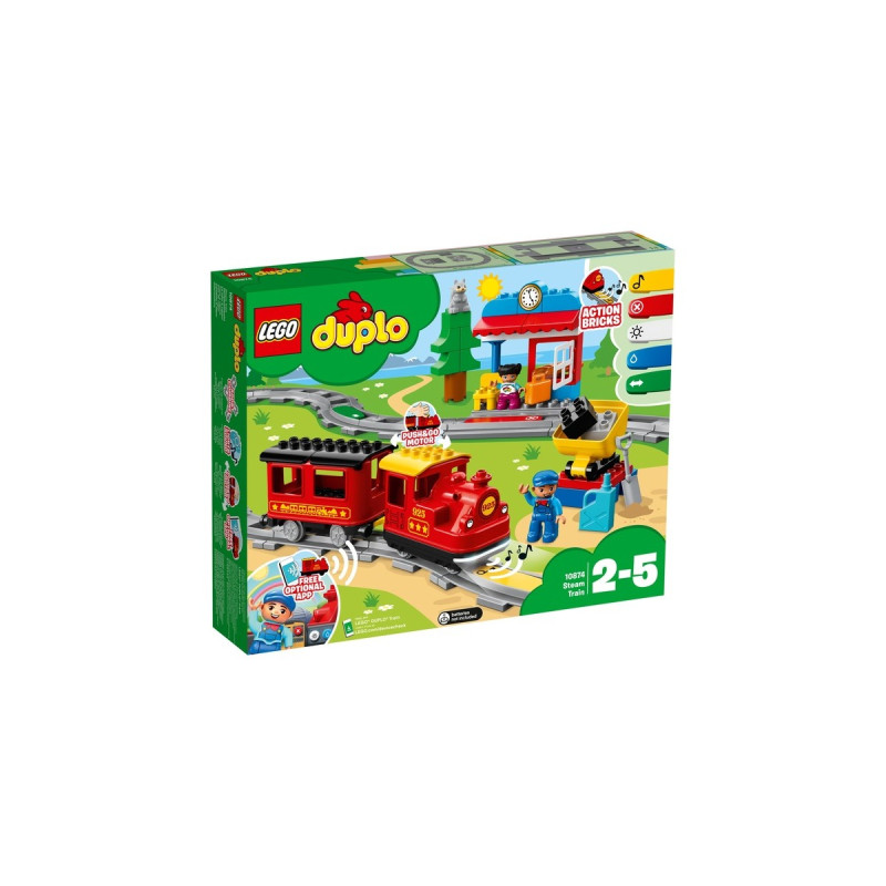 LEGO 10874 DUPLO Dampfeisenbahn, Konstruktionsspielzeug