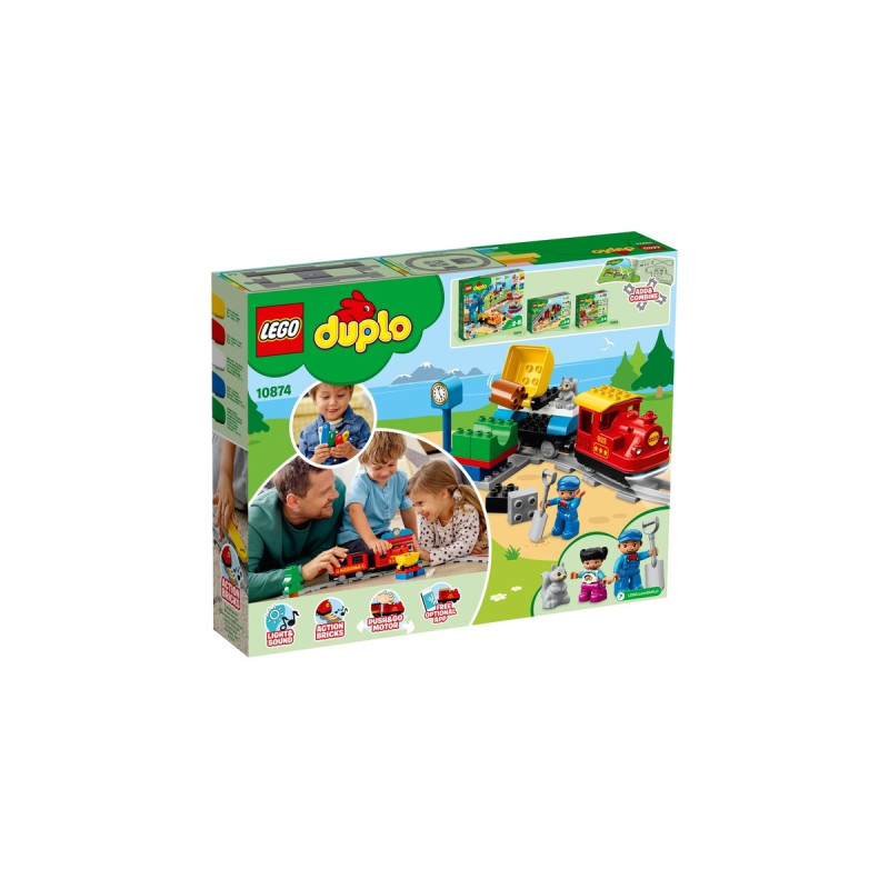LEGO 10874 DUPLO Dampfeisenbahn, Konstruktionsspielzeug