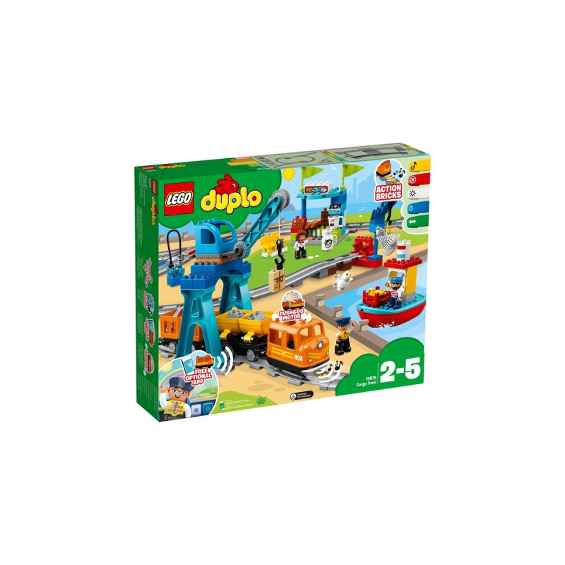LEGO 10875 DUPLO Güterzug, Konstruktionsspielzeug