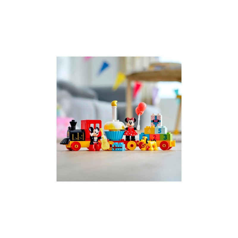 LEGO 10941 DUPLO Mickys und Minnies Geburtstag, Konstruktionsspielzeug