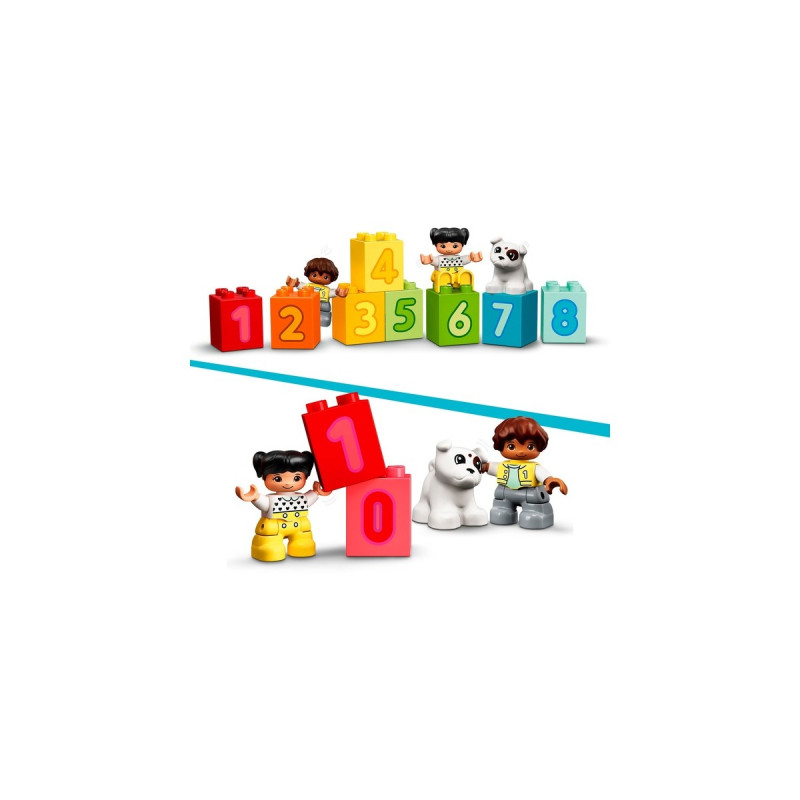 LEGO 10954 DUPLO Zahlenzug - Zählen lernen, Konstruktionsspielzeug