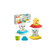 LEGO 10965 DUPLO Badewannenspaß: Schwimmender Tierzug, Konstruktionsspielzeug