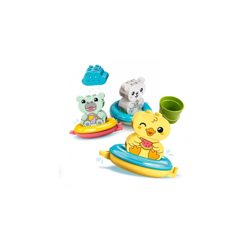 LEGO 10965 DUPLO Badewannenspaß: Schwimmender Tierzug, Konstruktionsspielzeug