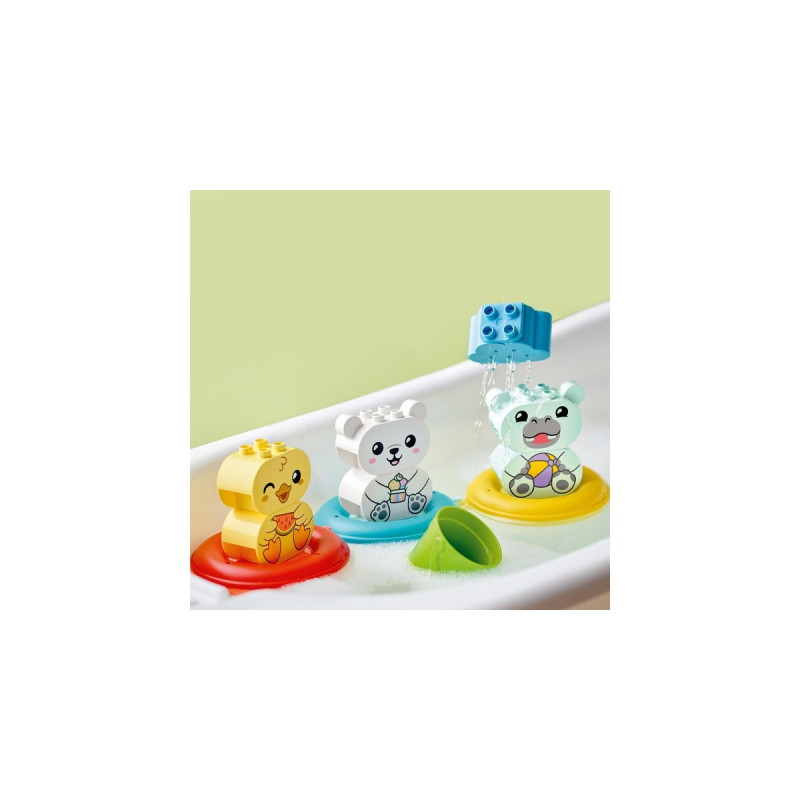 LEGO 10965 DUPLO Badewannenspaß: Schwimmender Tierzug, Konstruktionsspielzeug