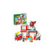 LEGO 10970 DUPLO Feuerwehrwache mit Hubschrauber, Konstruktionsspielzeug