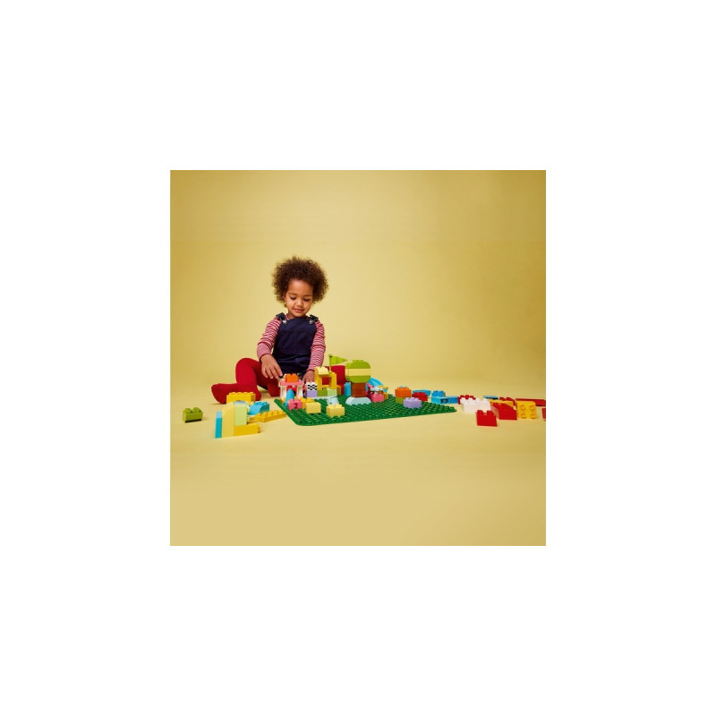 LEGO 10980 DUPLO Bauplatte in Grün, Konstruktionsspielzeug(grün)
