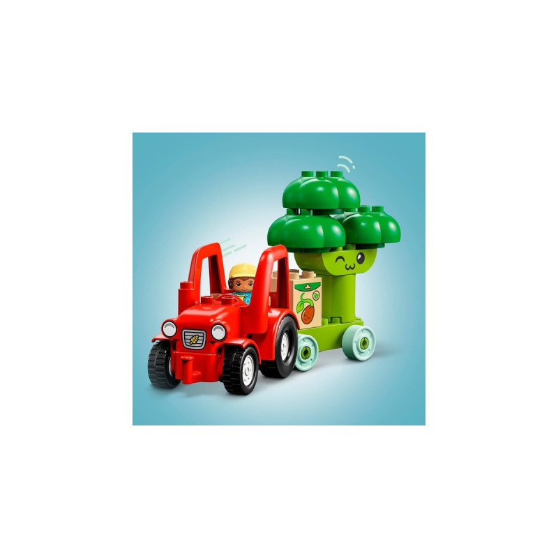 LEGO 10982 DUPLO Obst- und Gemüse-Traktor, Konstruktionsspielzeug