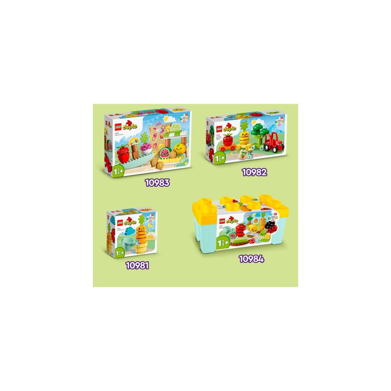 LEGO 10983 DUPLO Biomarkt, Konstruktionsspielzeug