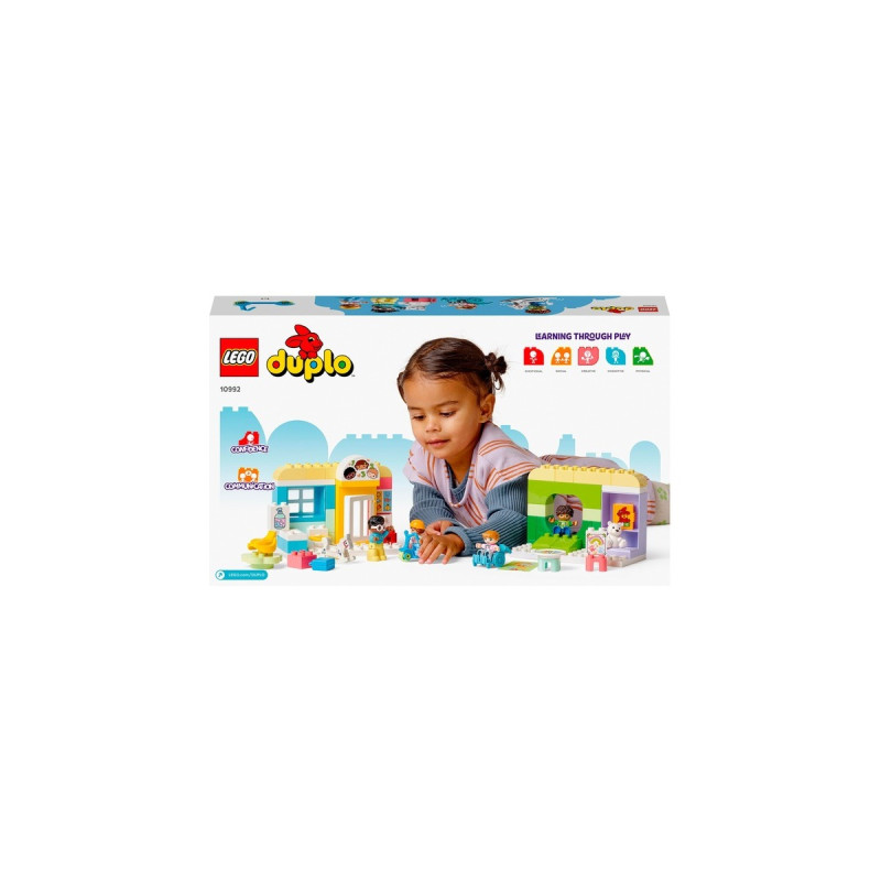 LEGO 10992 DUPLO Spielspaß in der Kita, Konstruktionsspielzeug