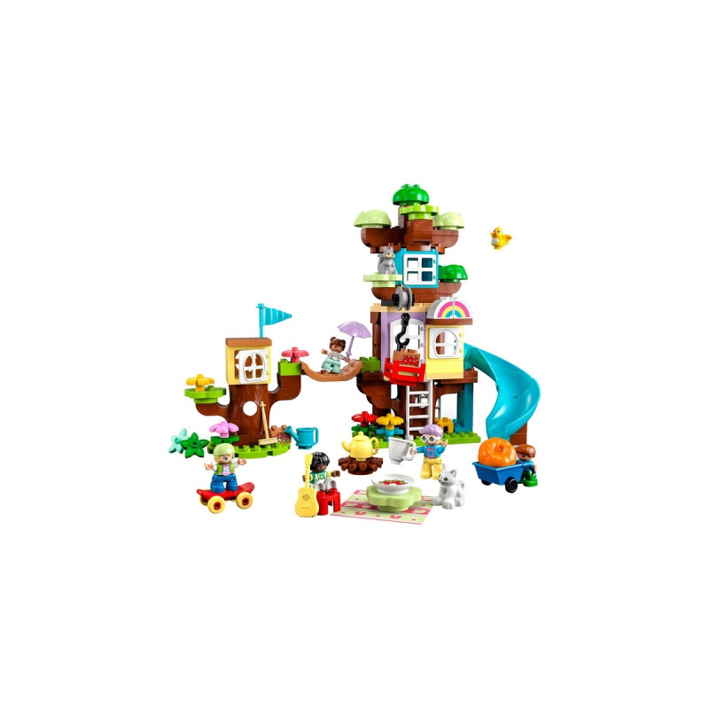LEGO 10993 DUPLO 3-in-1-Baumhaus, Konstruktionsspielzeug