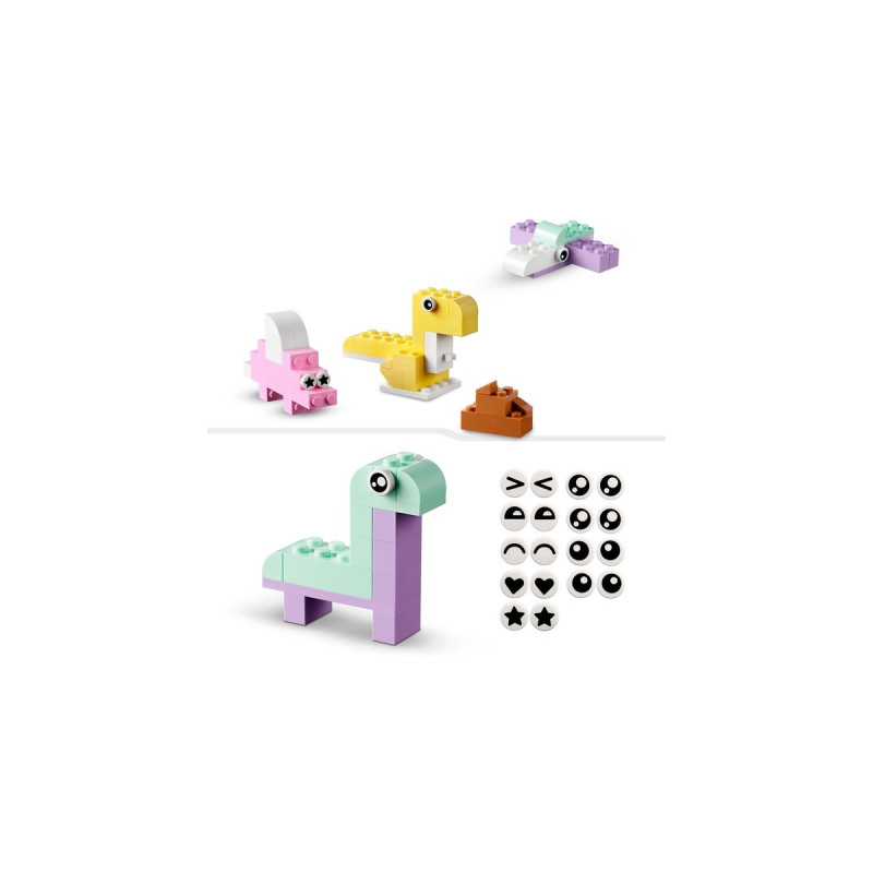 LEGO 11028 Classic Pastell Kreativ-Bauset, Konstruktionsspielzeug