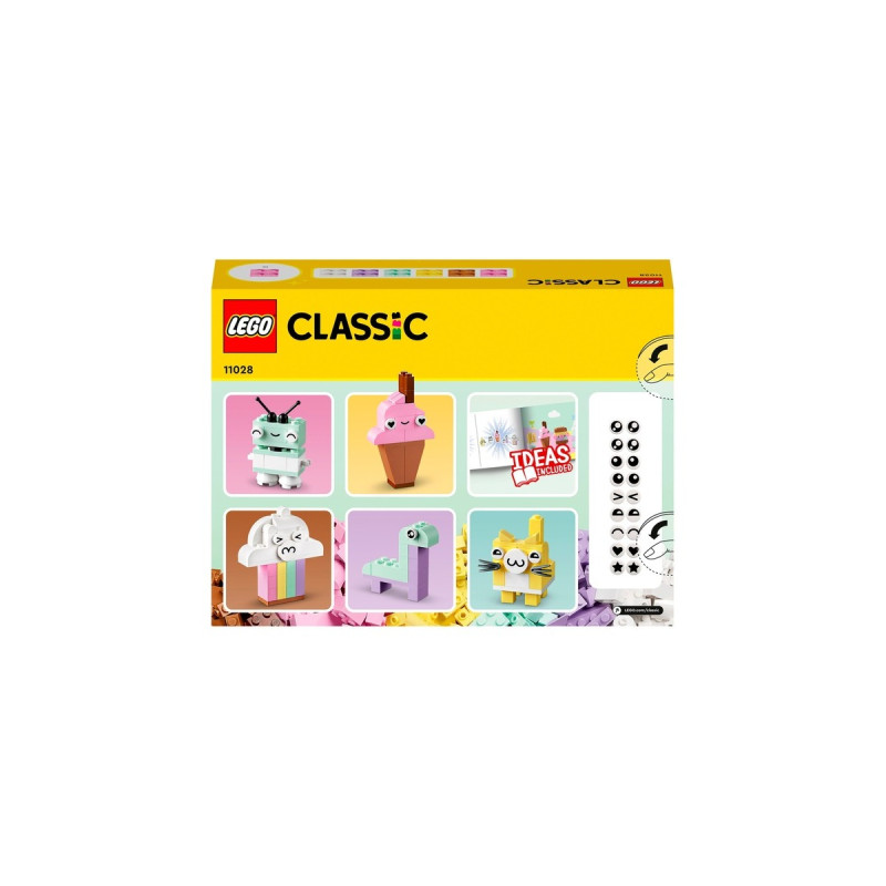 LEGO 11028 Classic Pastell Kreativ-Bauset, Konstruktionsspielzeug