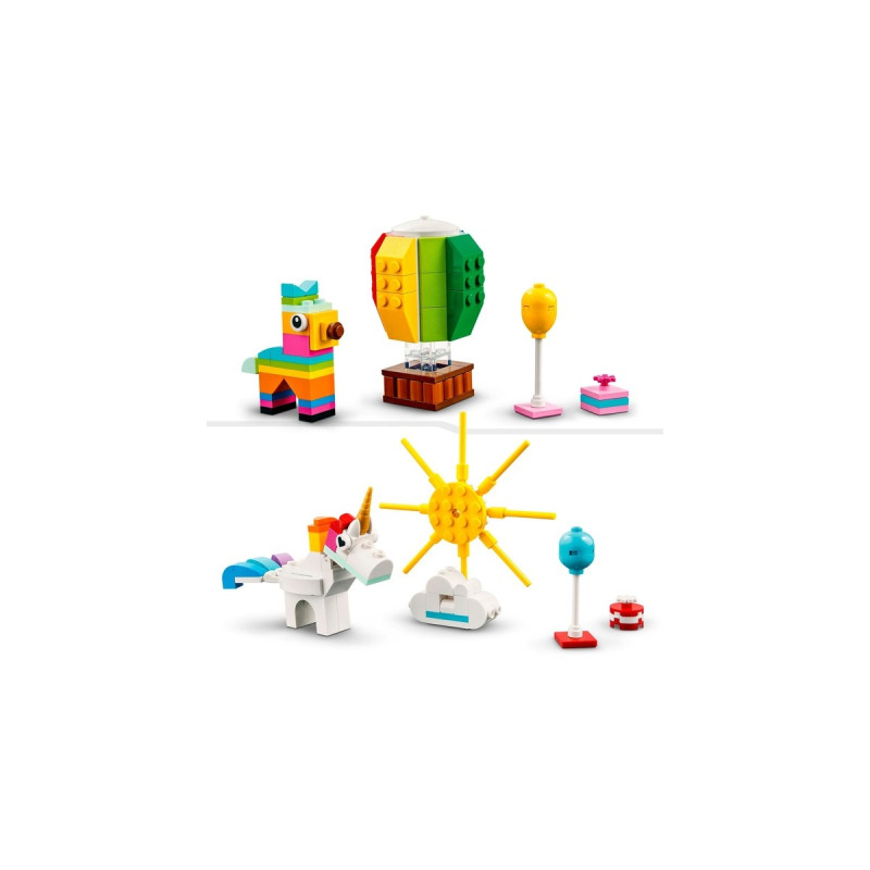 LEGO 11029 Classic Party Kreativ-Bauset, Konstruktionsspielzeug