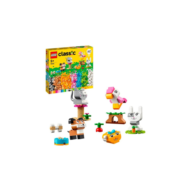 LEGO 11034 Classic Kreative Tiere, Konstruktionsspielzeug