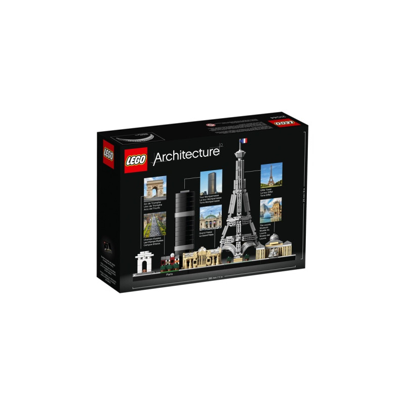LEGO 21044 Architecture Paris, Konstruktionsspielzeug