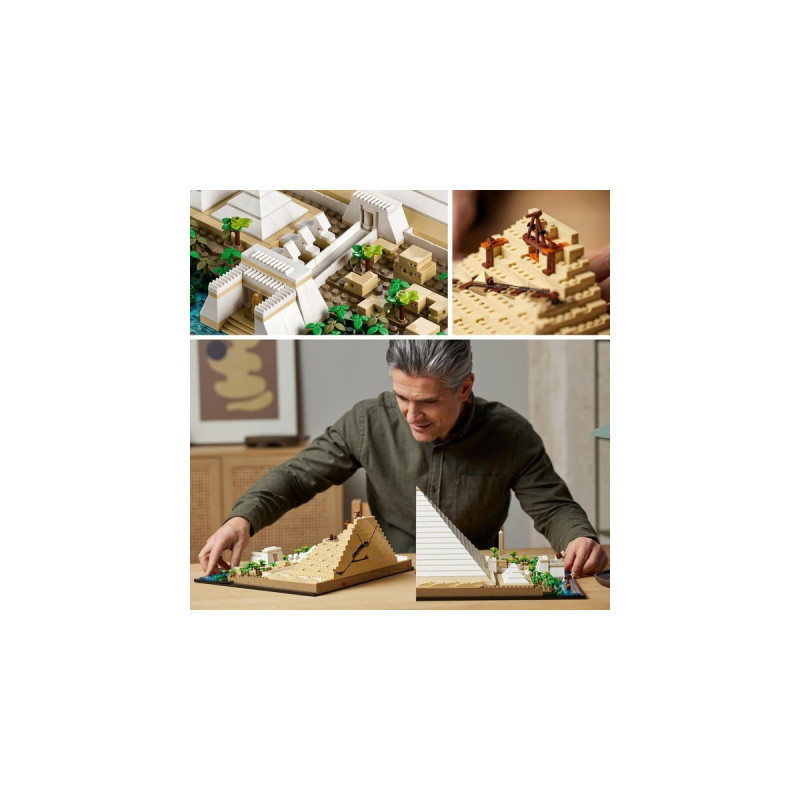 LEGO 21058 Architecture Cheops-Pyramide, Konstruktionsspielzeug