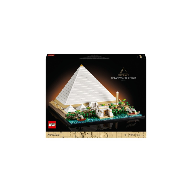 LEGO 21058 Architecture Cheops-Pyramide, Konstruktionsspielzeug