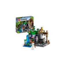 LEGO 21189 Minecraft Das Skelettverlies, Konstruktionsspielzeug(Set mit Höhlen, Skelettfiguren, feindlichen Kreaturen und Zubehör)