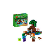 LEGO 21240 Minecraft Das Sumpfabenteuer, Konstruktionsspielzeug