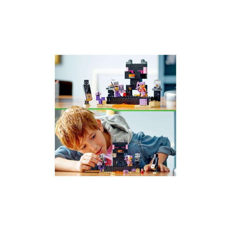 LEGO 21242 Minecraft Die End-Arena, Konstruktionsspielzeug
