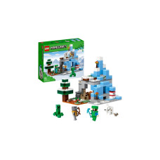 LEGO 21243 Minecraft Die Vereisten Gipfel, Konstruktionsspielzeug