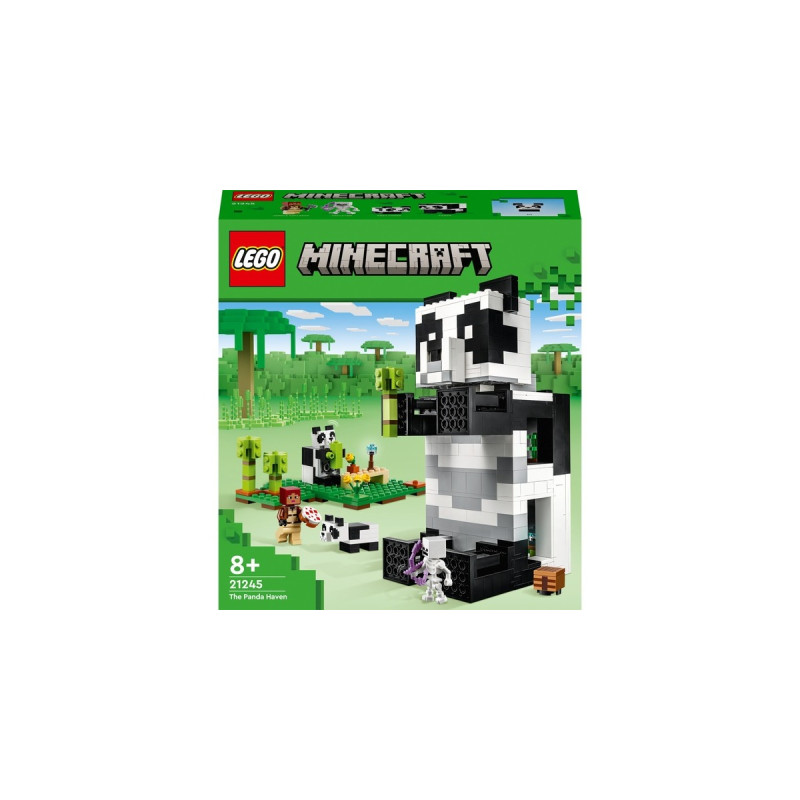 LEGO 21245 Minecraft Das Pandahaus, Konstruktionsspielzeug
