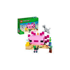 LEGO 21247 Minecraft Das Axolotl-Haus, Konstruktionsspielzeug