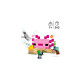 LEGO 21247 Minecraft Das Axolotl-Haus, Konstruktionsspielzeug