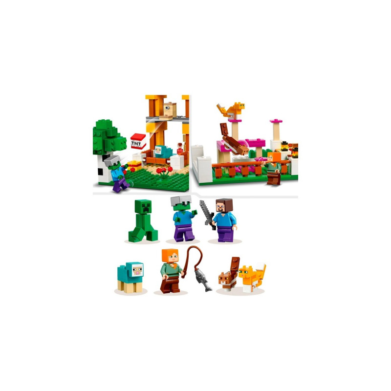 LEGO 21249 Minecraft Die Crafting-Box 4.0, Konstruktionsspielzeug