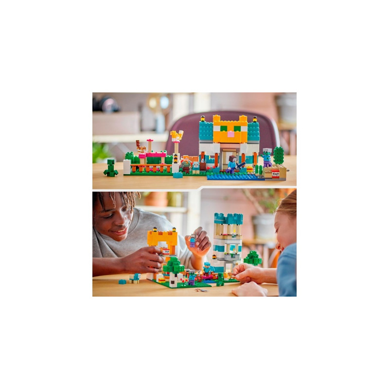 LEGO 21249 Minecraft Die Crafting-Box 4.0, Konstruktionsspielzeug