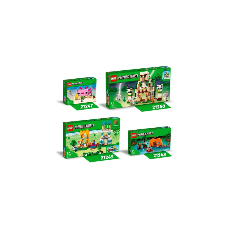 LEGO 21249 Minecraft Die Crafting-Box 4.0, Konstruktionsspielzeug