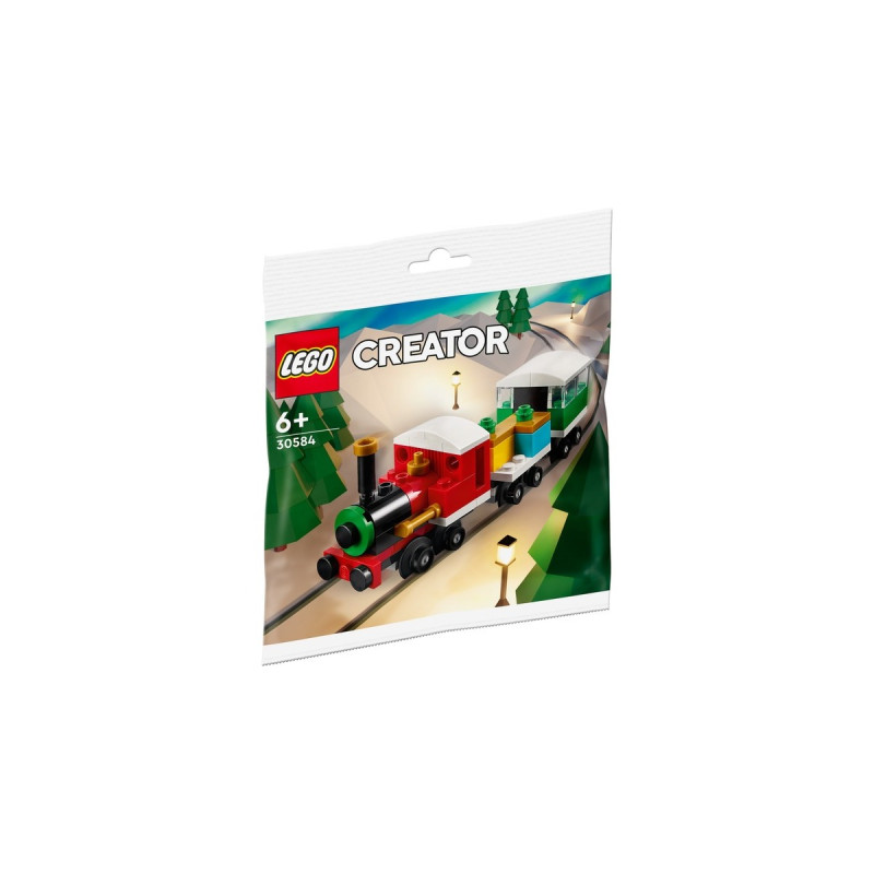 LEGO 30584 Creator Winterlicher Weihnachtszug, Konstruktionsspielzeug