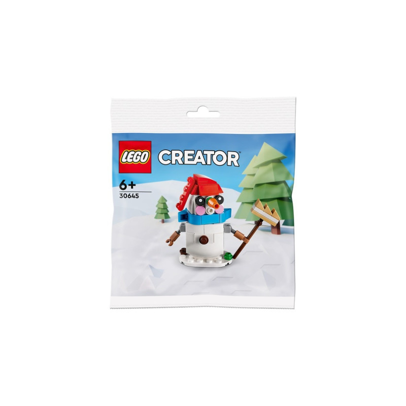 LEGO 30645 Creator Schneemann, Konstruktionsspielzeug