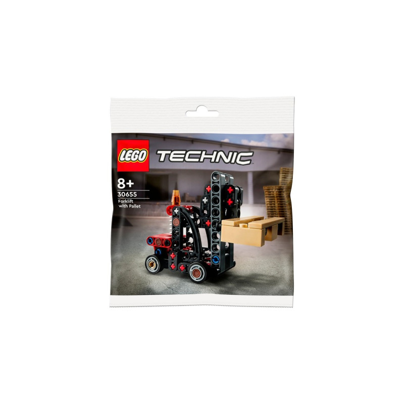 LEGO 30655 Technic Gabelstapler mit Palette, Konstruktionsspielzeug