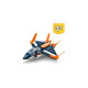 LEGO 31126 Creator 3-in-1 Überschalljet, Konstruktionsspielzeug(Flugzeug, Hubschrauber und Boot)
