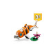 LEGO 31129 Creator 3-in-1 Majestätischer Tiger, Konstruktionsspielzeug(3-in-1 Tierfiguren-Set, Panda oder Fisch)