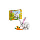 LEGO 31133 Creator 3-in-1 Weißer Hase, Konstruktionsspielzeug