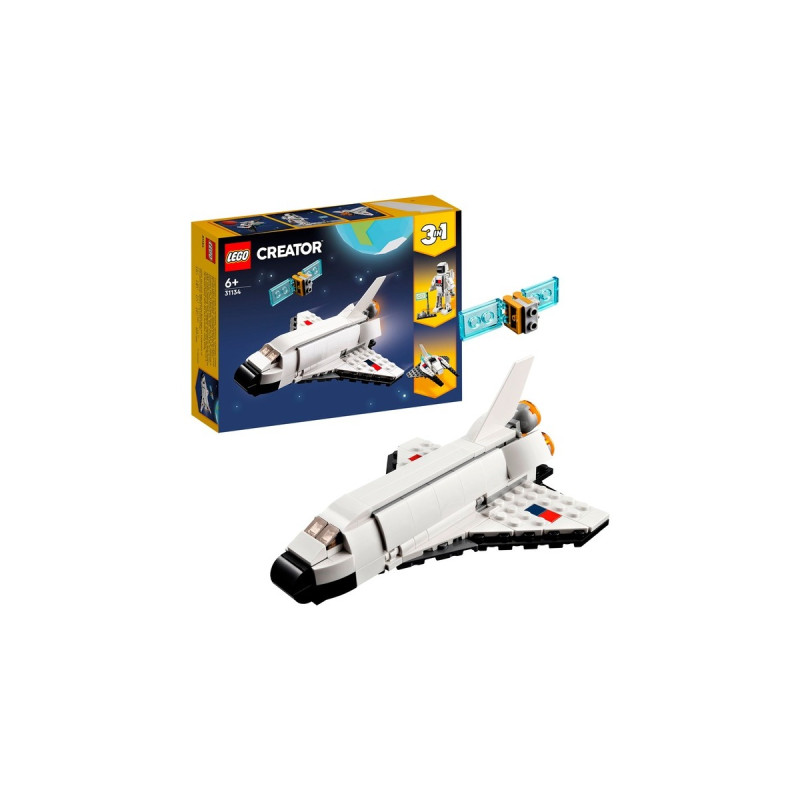 LEGO 31134 Creator 3-in-1 Spaceshuttle, Konstruktionsspielzeug